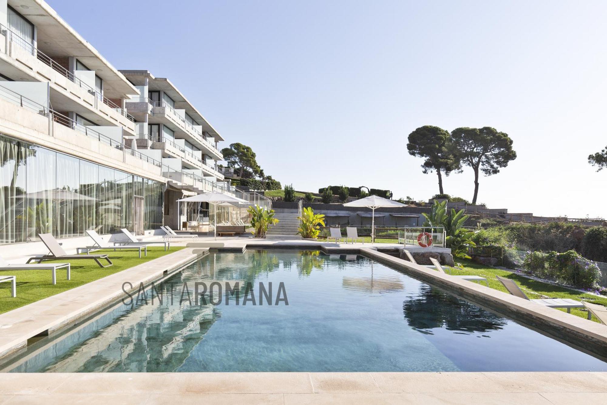 Santa Romana Apartments & Suites Caldes D'Estrach Exterior photo